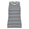 Freequent dames tank top Blauw dessin