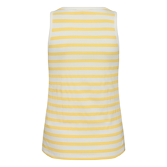 Freequent dames tank top Geel dessin