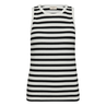 Freequent dames tank top Zwart dessin