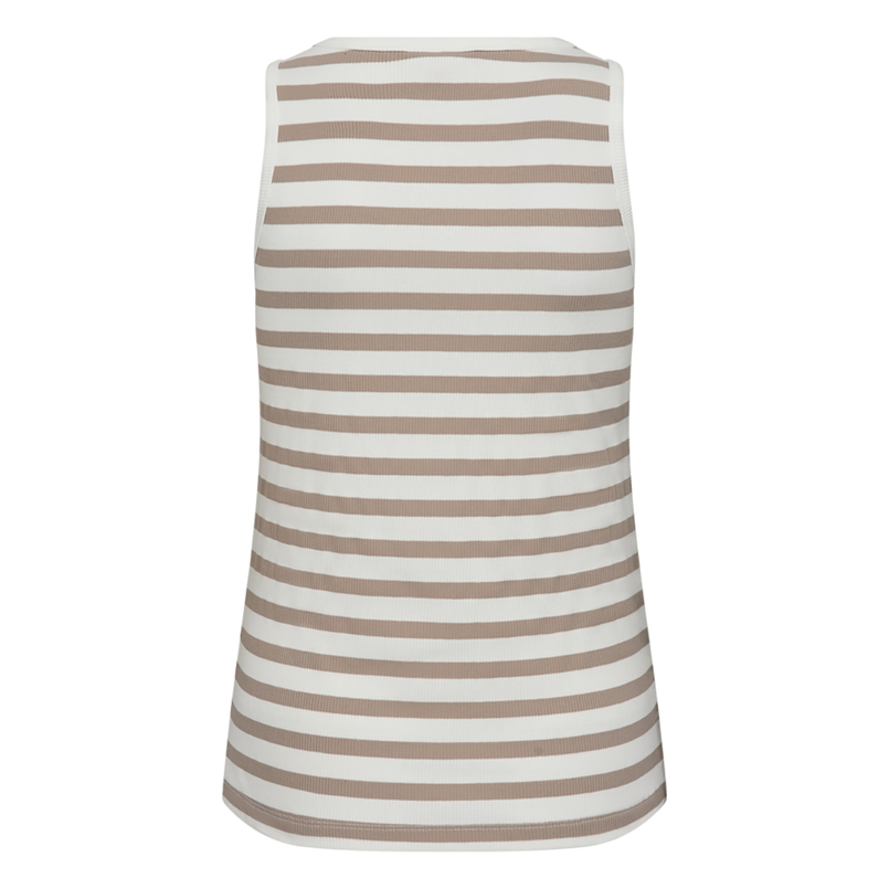 Freequent Dames Top 203813 Bruin dessin