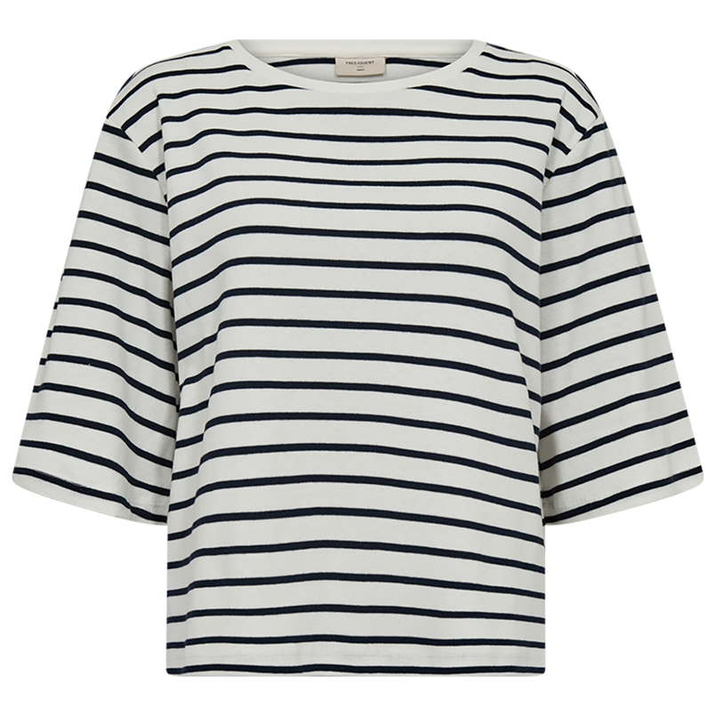Freequent Dames Top 205629 Blauw dessin