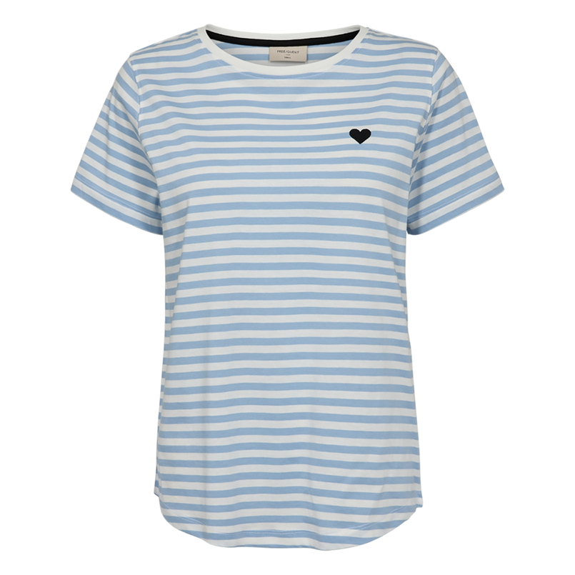 Freequent dames top met print Bleu
