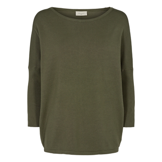 Freequent Dames Trui 116756 Olijf