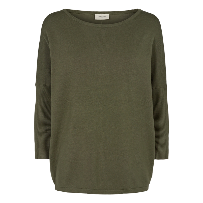 Freequent Dames Trui 116756 Olijf