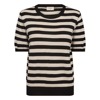 Freequent Dames Trui 204793 Zwart dessin