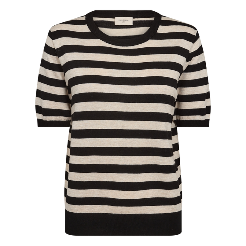 Freequent Dames Trui 204793 Zwart dessin