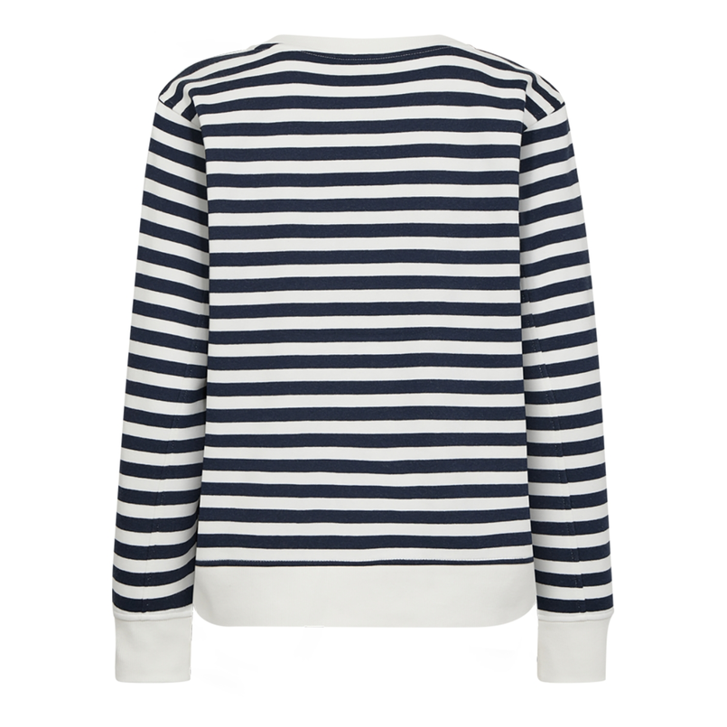 Freequent Dames Trui 205476 Blauw dessin