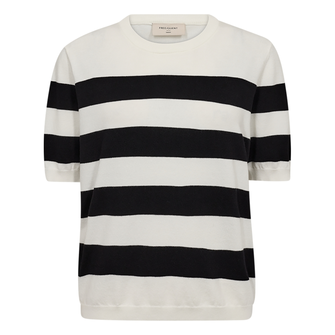 Freequent Dames Trui 205691 Zwart dessin