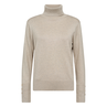 Freequent dames turtleneck pullover Beige