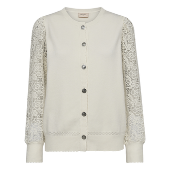 Freequent Dames Vest 205702 OFF-WHITE