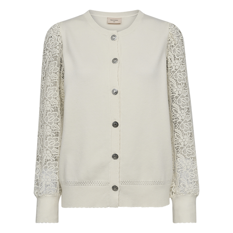 Freequent Dames Vest 205702 OFF-WHITE
