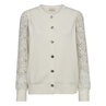 Freequent Dames Vest 205702 OFF-WHITE