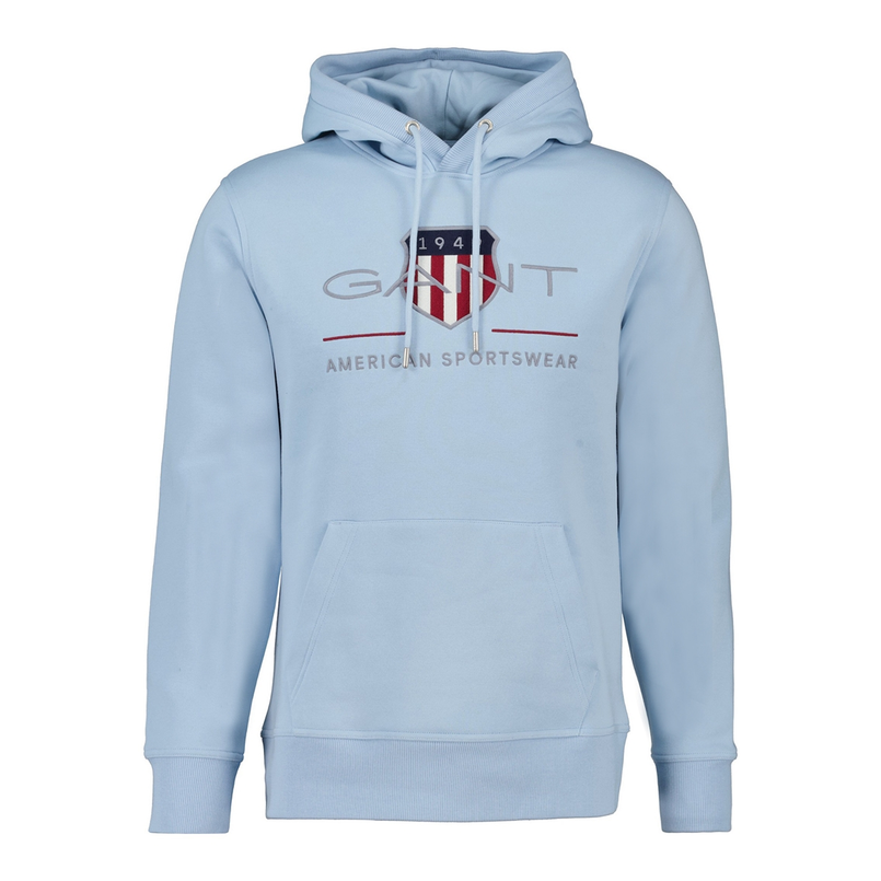 Gant Heren Hoodie 2047082.457 Bleu