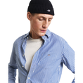 Gant Heren Overhemd 3000130.436 Midden blauw