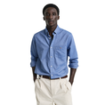 Gant Heren Overhemd 3000200.407 Midden blauw