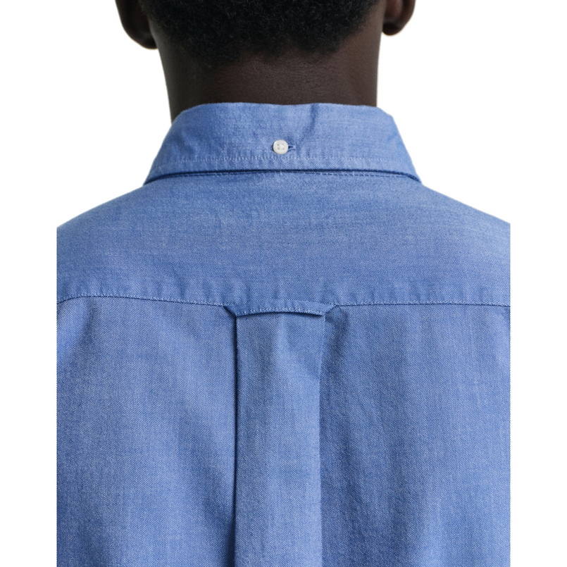 Gant Heren Overhemd 3000200.407 Midden blauw
