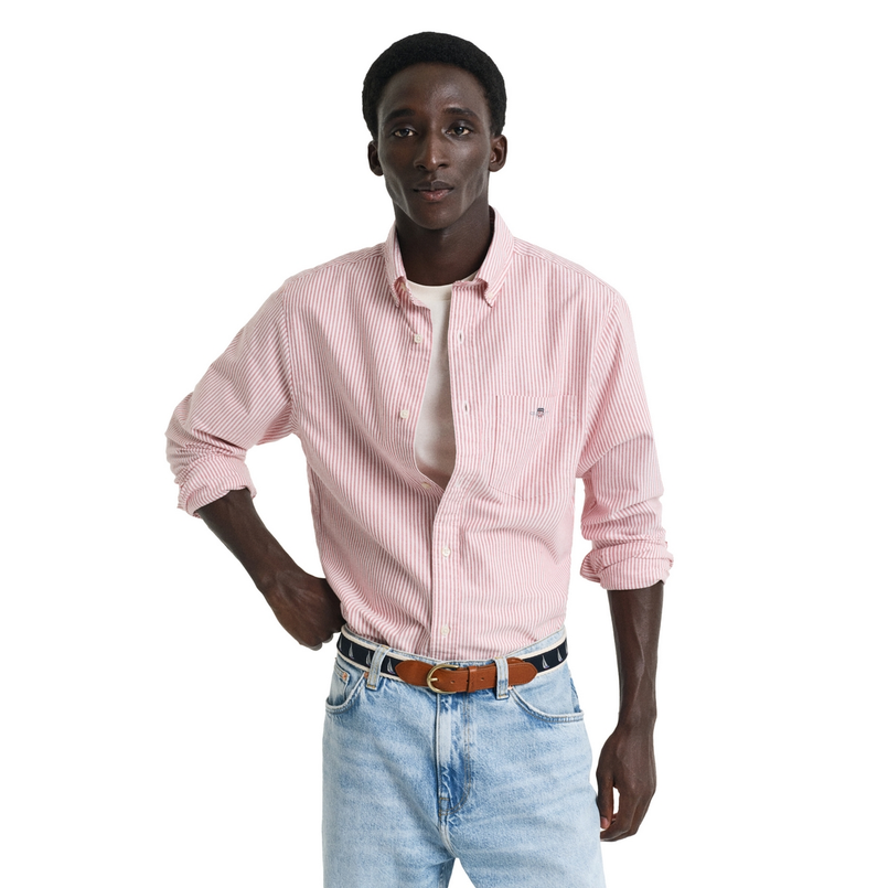 Gant Heren Overhemd 3000230.630 Wine