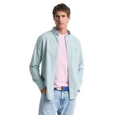 Gant Heren Overhemd 3250028.322 Groen