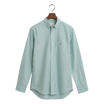 Gant Heren Overhemd 3250028.322 Groen