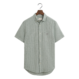Gant Heren Overhemd 3250039.318 Olijf
