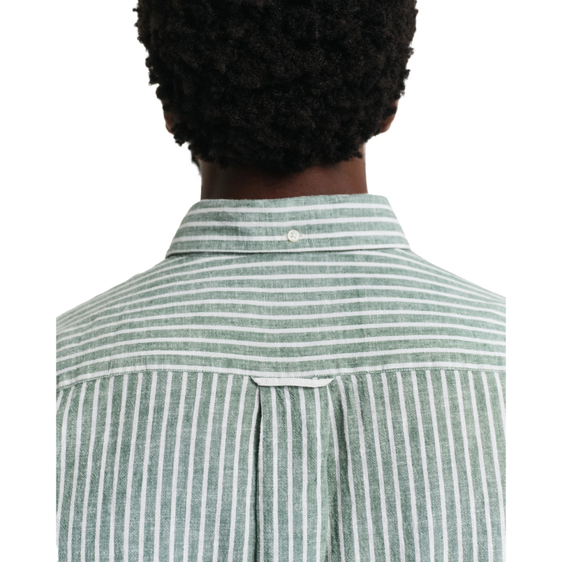Gant Heren Overhemd 3250039.318 Olijf
