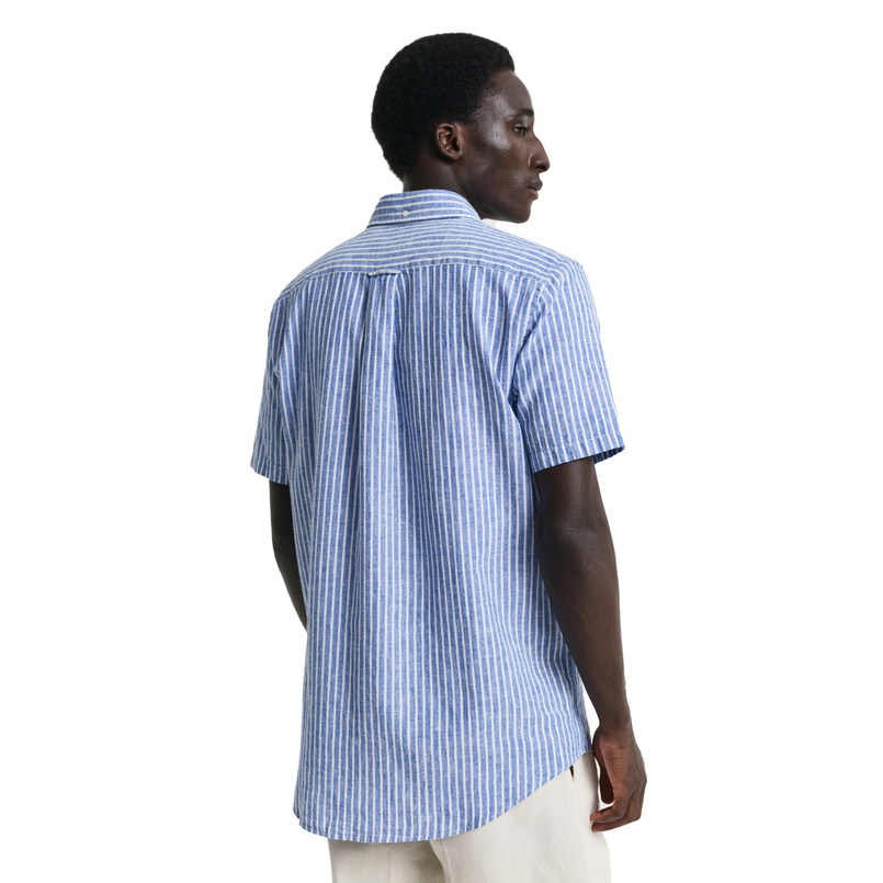 Gant Heren Overhemd 3250039.407 Blauw