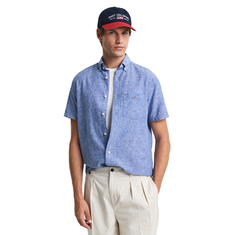 Gant Heren Overhemd 3250083.407 Blauw