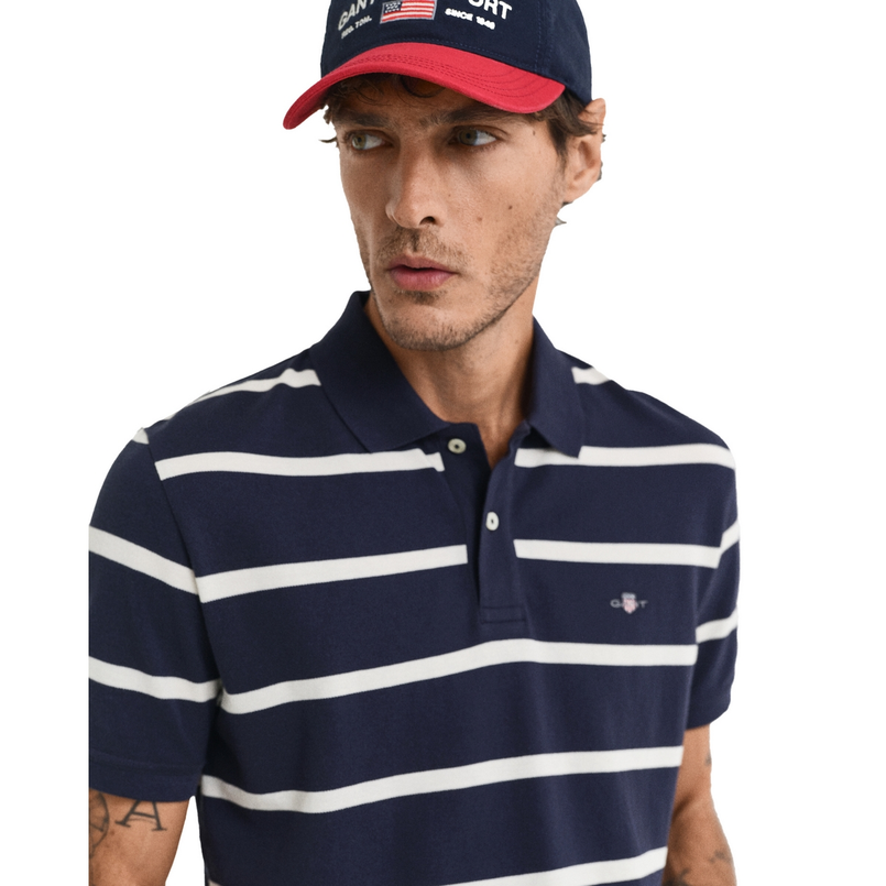 Gant Heren Polo 2014022.433 Navy
