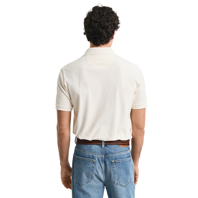 Gant Heren Polo 2014057.164 OFF-WHITE
