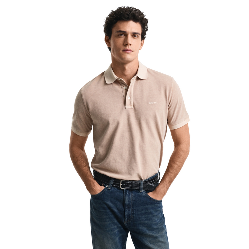 Gant Heren Polo 2014057.277 Zand
