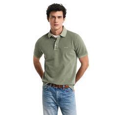 Gant Heren Polo 2014057.362 Olijf