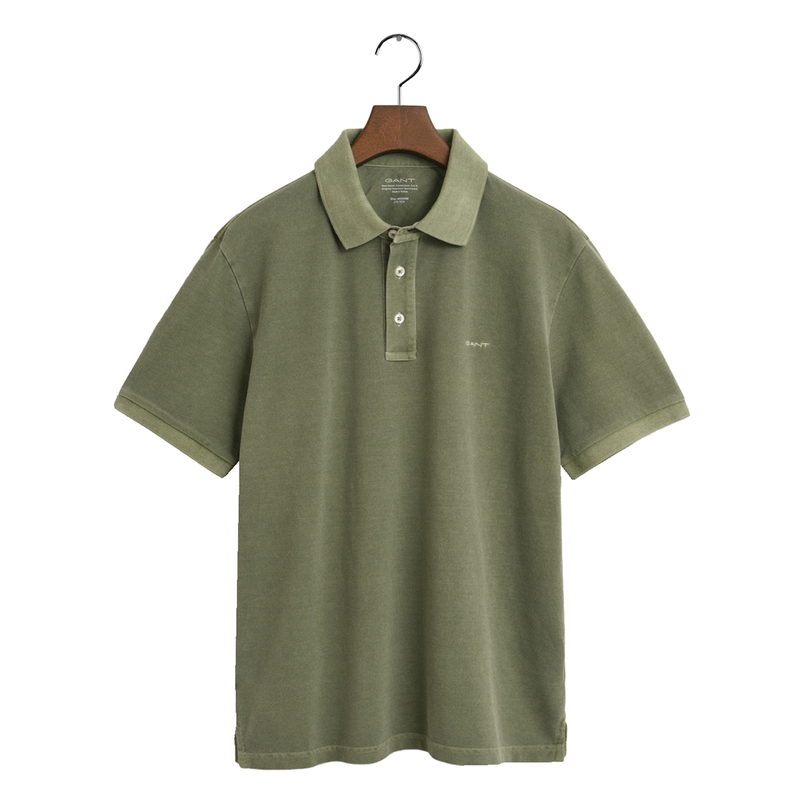 Gant Heren Polo 2014057.362 Olijf