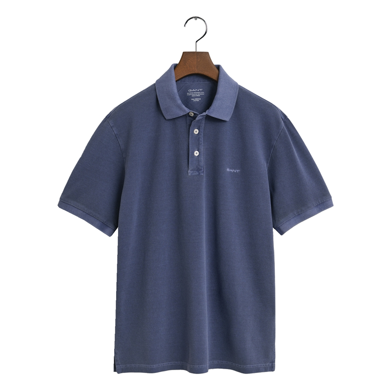 Gant Heren Polo 2014057.401 Midden blauw