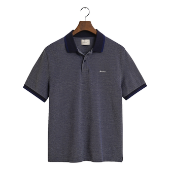 Gant Heren Polo 2057029.423 Midden blauw