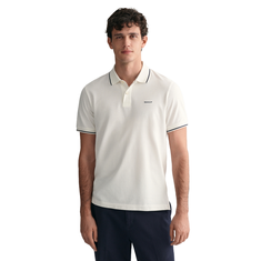 Gant Heren Polo 2062034.110 Wit