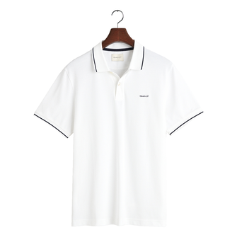Gant Heren Polo 2062034.110 Wit