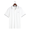 Gant Heren Polo 2062034.110 Wit