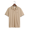 Gant Heren Polo 2062034.277 Taupe