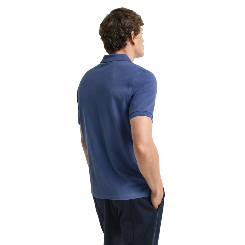 Gant Heren Polo 2210.401 Blauw