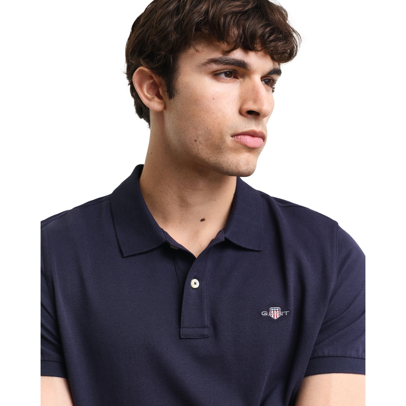 Gant Heren Polo 2210.433 Navy