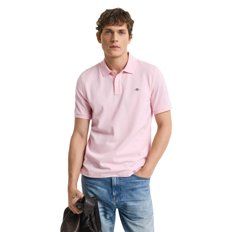 Gant Heren Polo 2210.637 Roze
