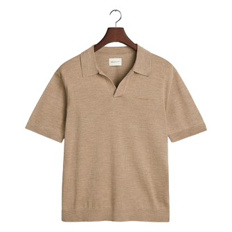 Gant Heren Polo 8050245.277 Beige