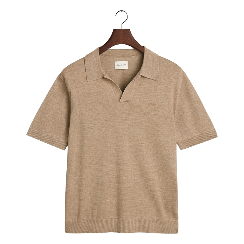 Gant Heren Polo 8050245.277 Beige