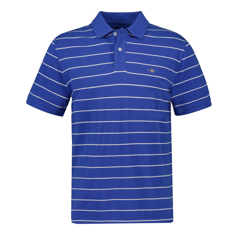 Gant Heren Polo KM 2014026.407 Blauw