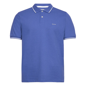 Gant Heren Polo KM 2062034.407 Blauw