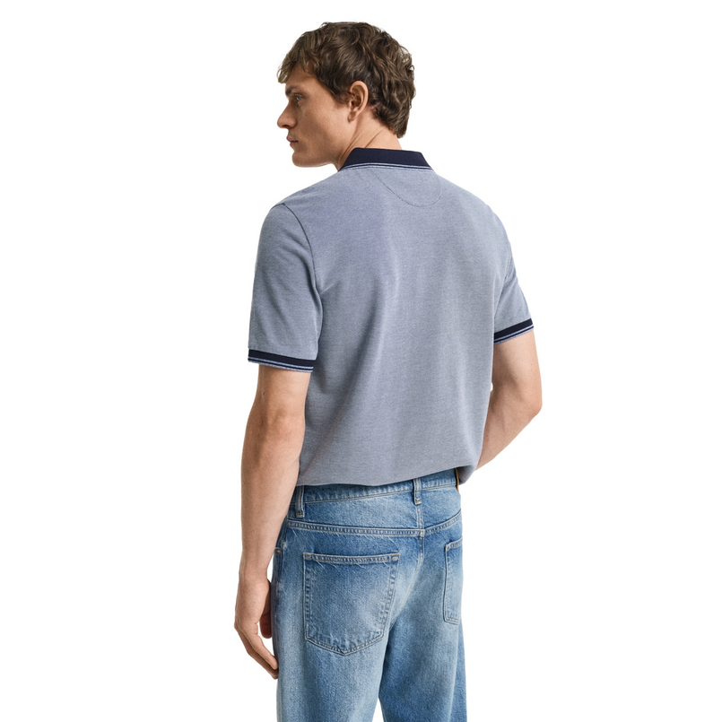 Gant Heren Polo SS 2057029.401 Blauw