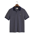 Gant Heren Polo SS 2057029.423 Midden blauw