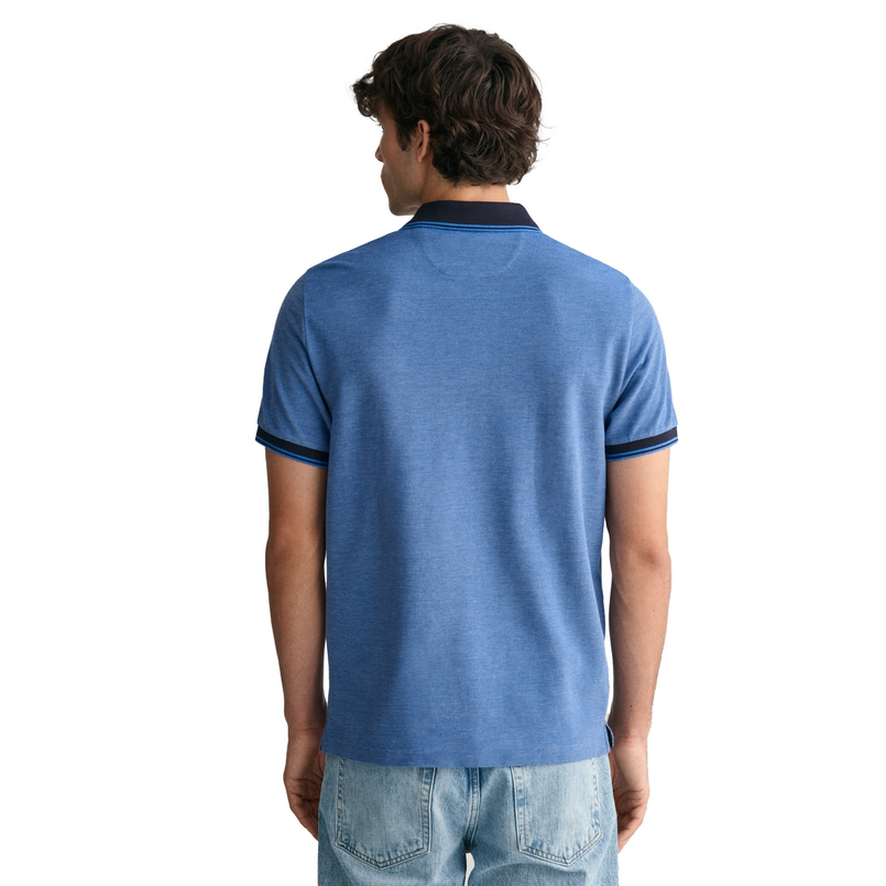 Gant Heren Polo SS 2057029.471 Kobalt