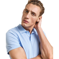 Gant Heren Polo SS 2210.468 Blauw mele