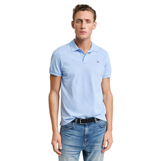 Gant Heren Polo SS 2210.468 Blauw mele